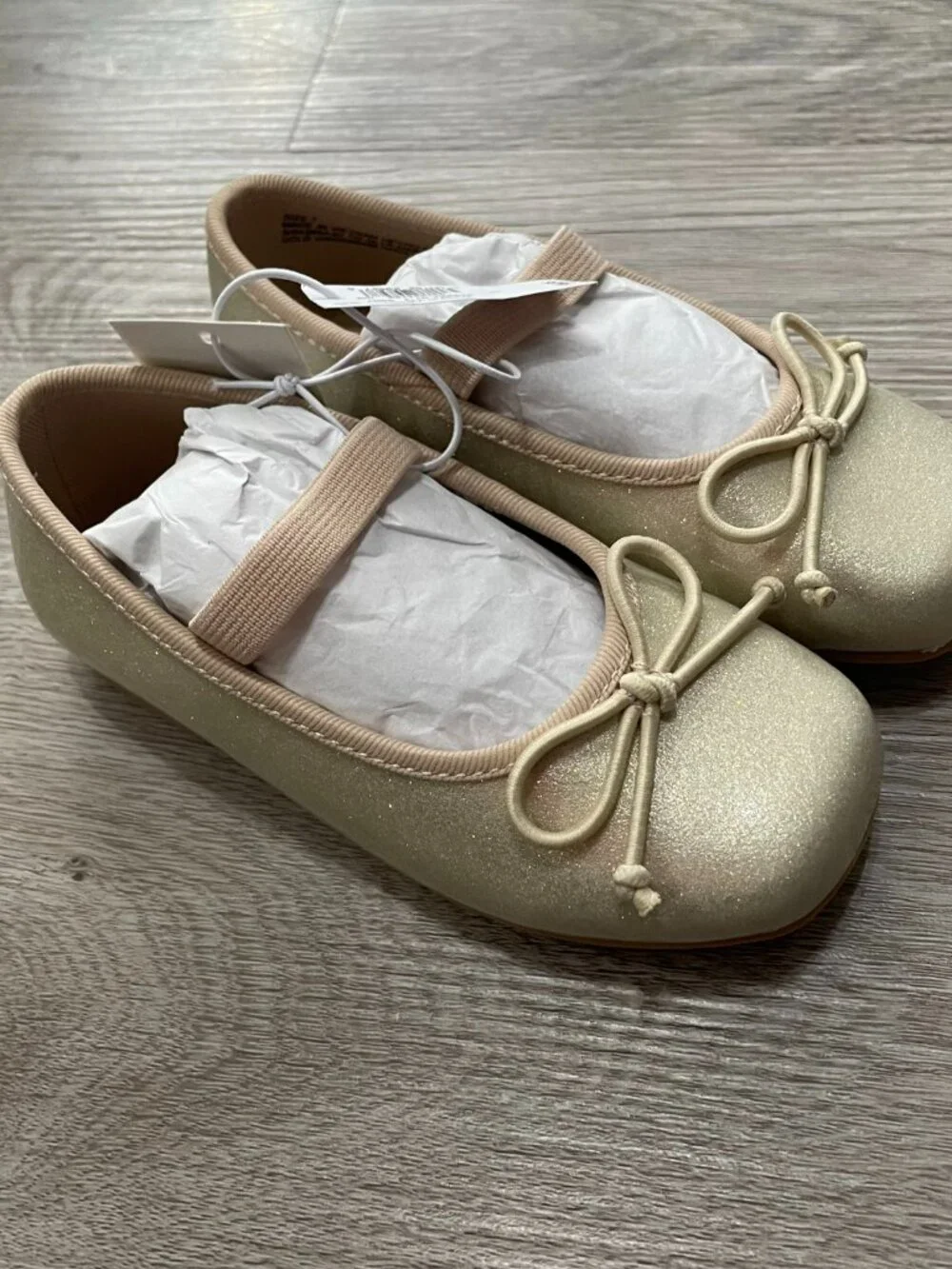 Toddler Shimmer Mary Jane Flats